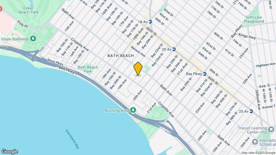 203 Bay 22nd St Mapa y Detalles de la Ubicación
