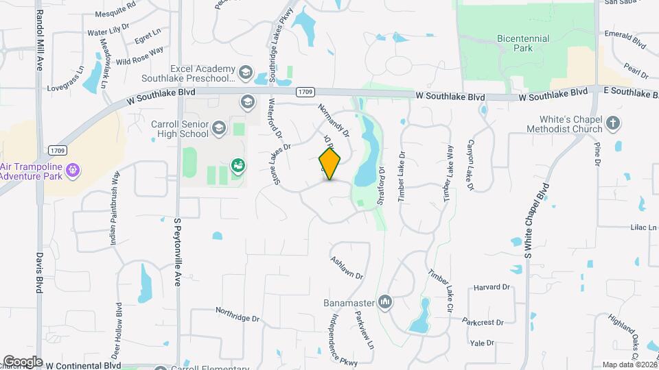 1270 Lakeway Dr Map and Location Details
