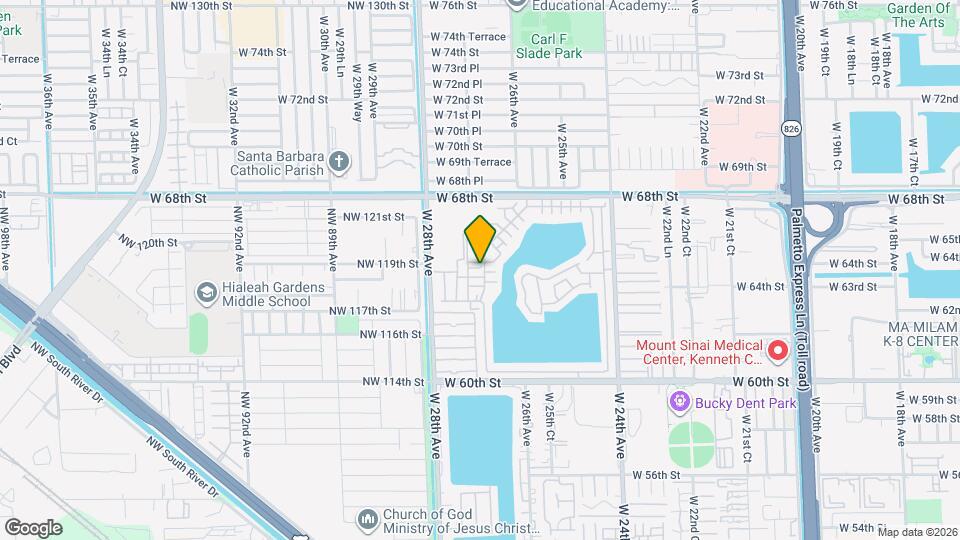 6455 W 27th Ave Map and Location Details