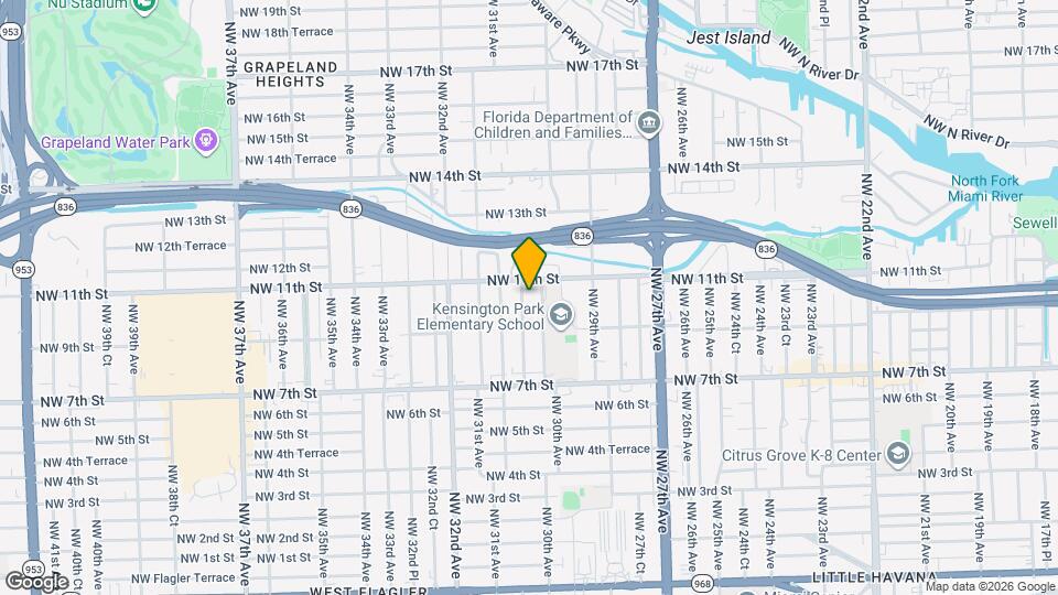 1011 NW 30th Ct Map and Location Details