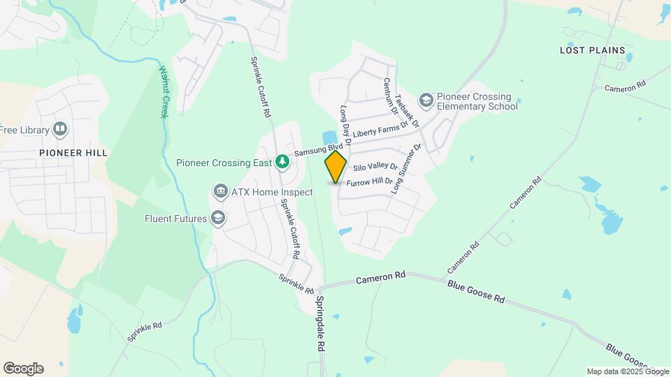 3509 Long Day Dr Map and Location Details