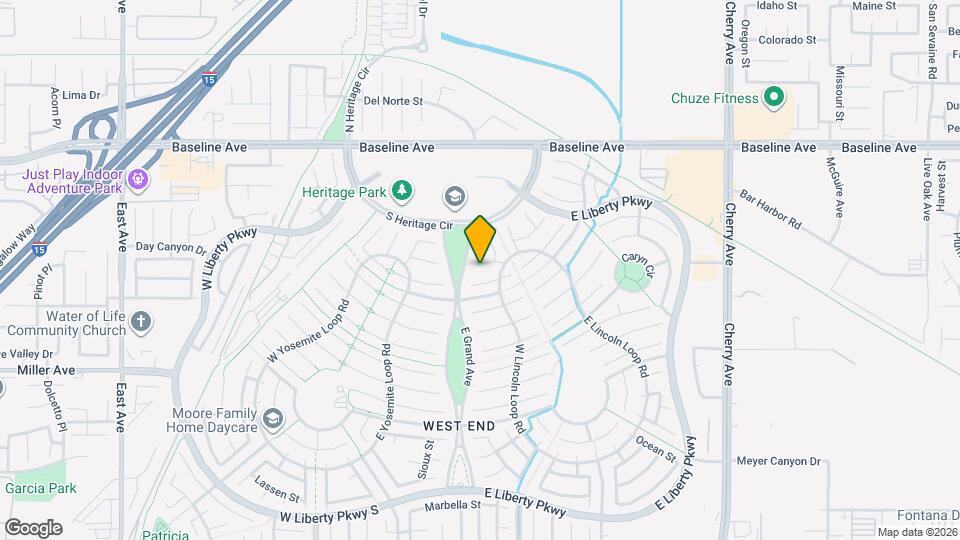 14027 Oxford St Map and Location Details