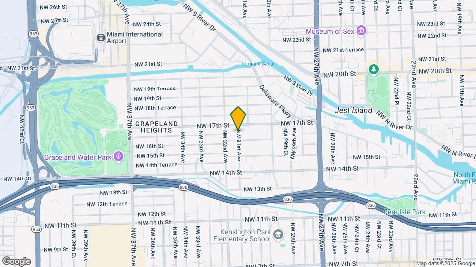 1620 NW 31st Ave-Unit -A Map and Location Details