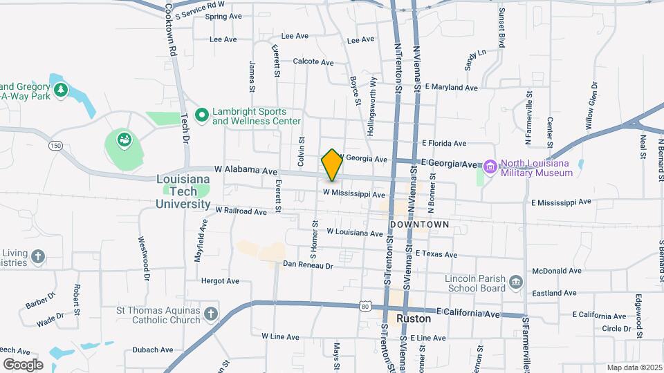 409 W Alabama Ave Mapa y Detalles de la Ubicación