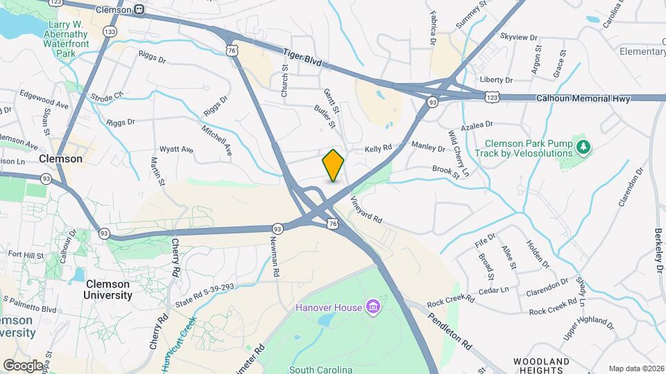 311 Old Greenville Hwy Map and Location Details