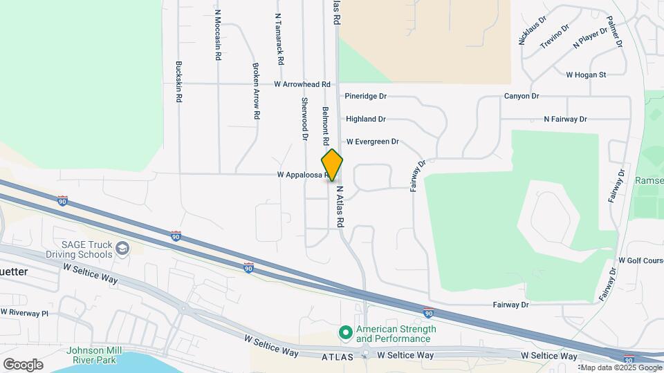3340 Belmont Rd Map and Location Details