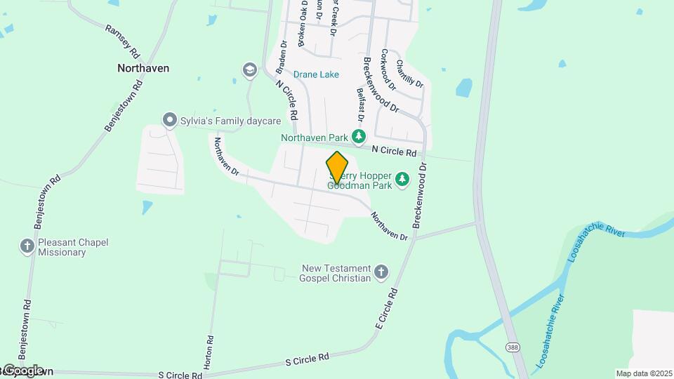 818 Northaven Dr Map and Location Details