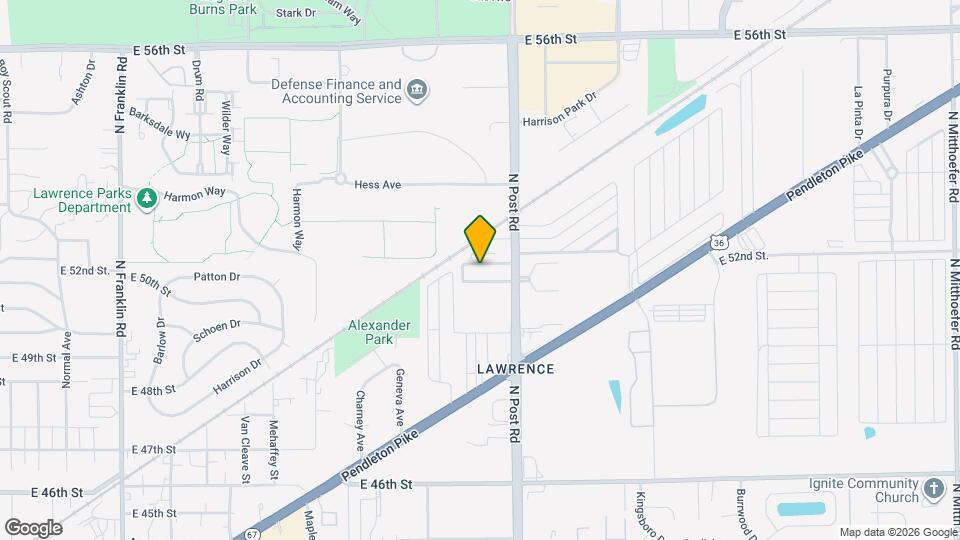 8940 Brigadier Dr Map and Location Details