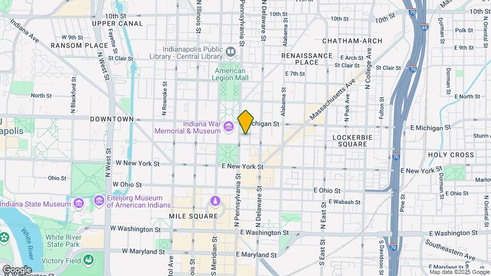 Industry Indianapolis Mapa y Detalles de la Ubicación
