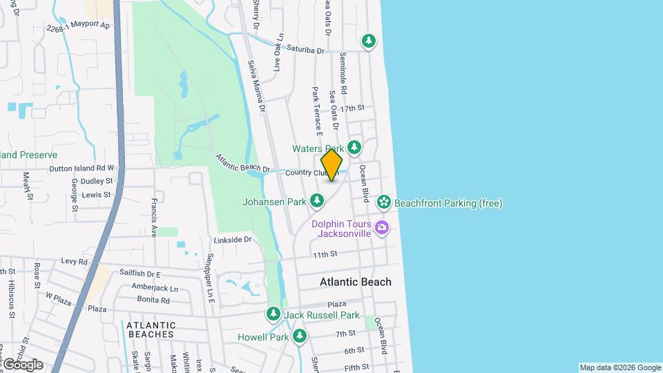 1452 Seminole Rd Map and Location Details