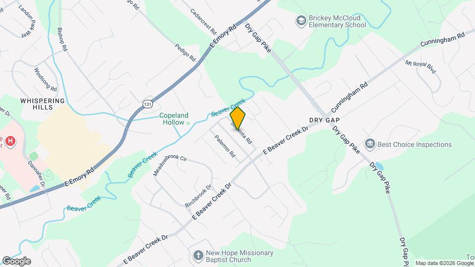 7229 Sorrenta Rd Map and Location Details