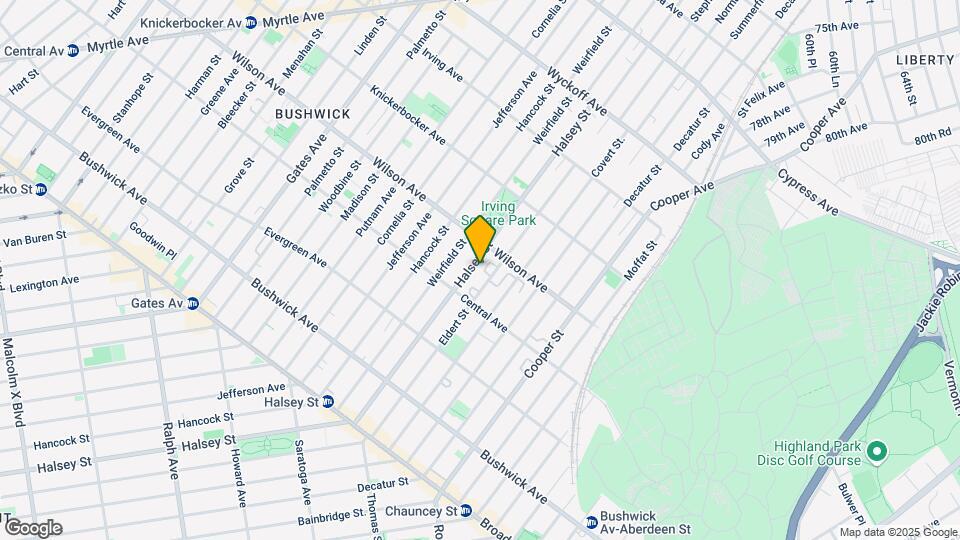 1180 Halsey St, Unit 3 Map and Location Details