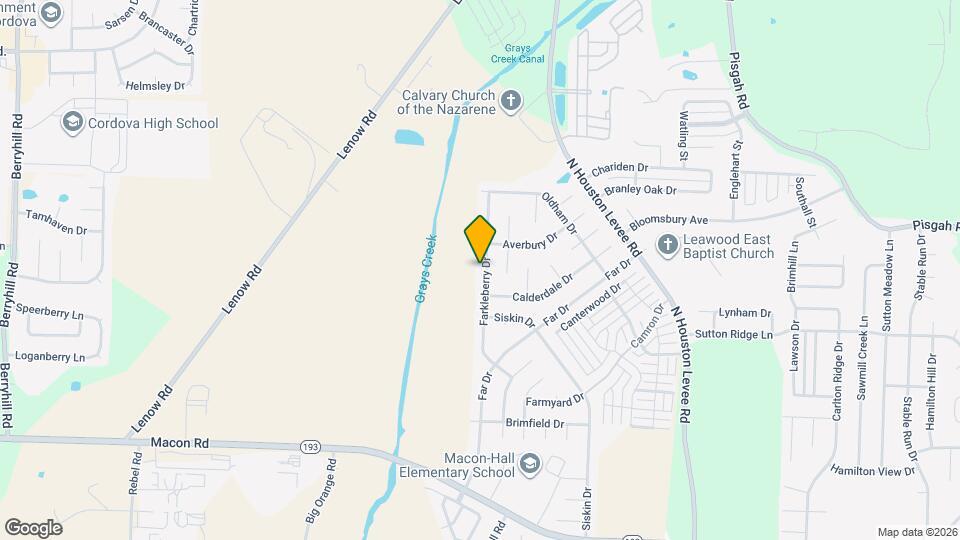 1623 Farkleberry Dr Map and Location Details