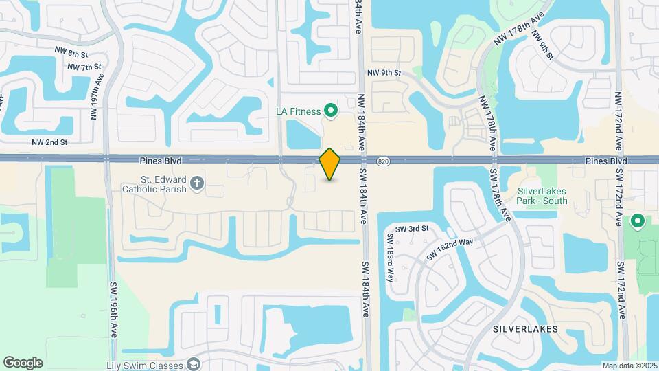 132 SW 184th Way Map and Location Details