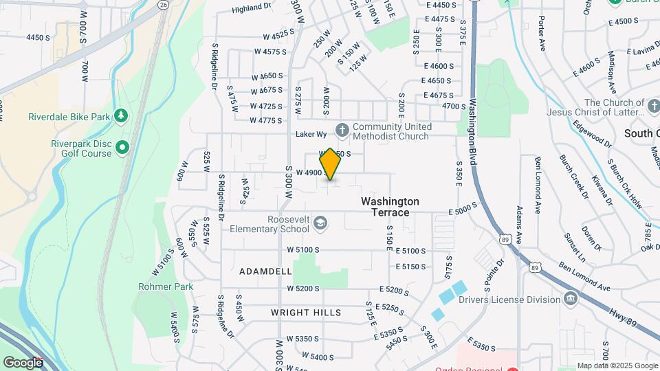 203 W 4900 S Map and Location Details