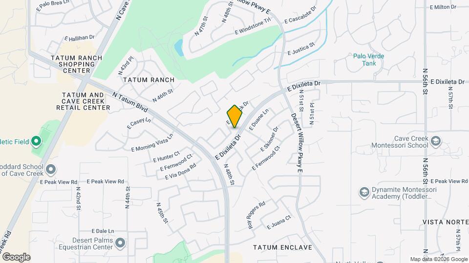 29401 N 48th Pl Map and Location Details