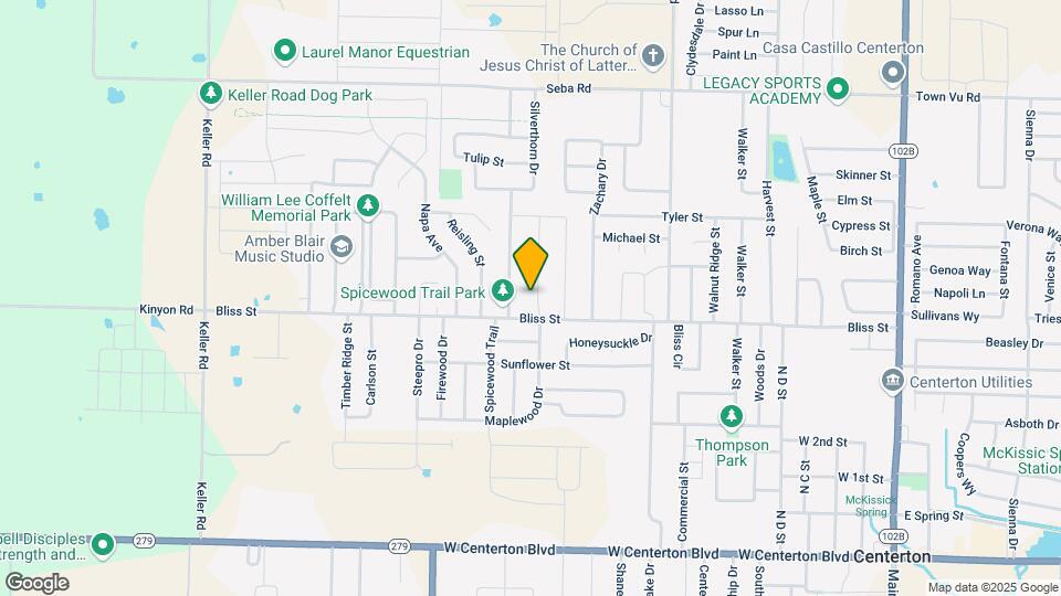 671 Maplewood Dr Map and Location Details