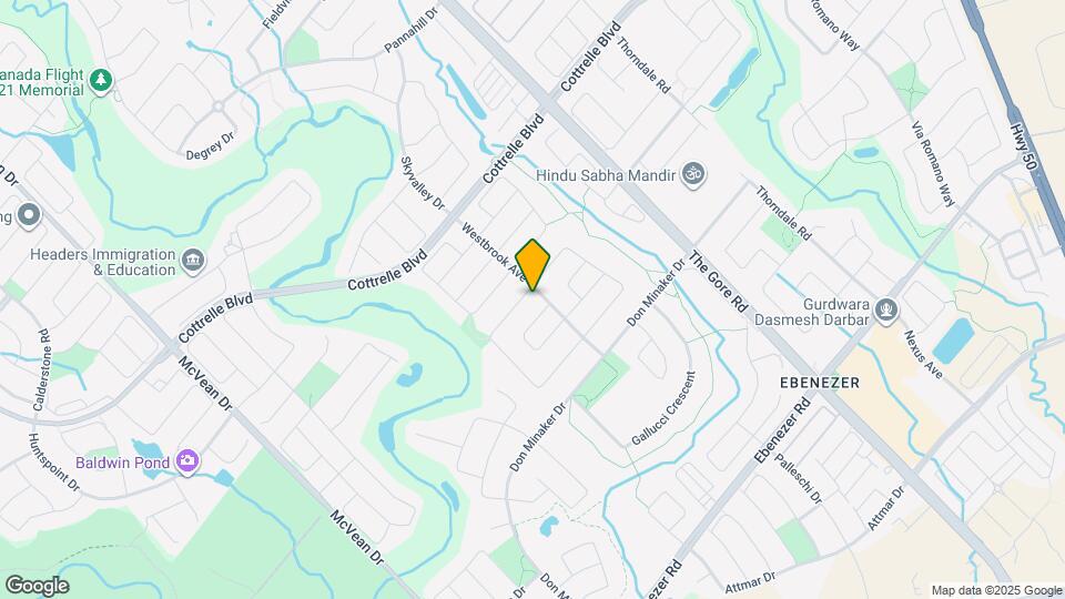 93 Whitehouse Cres Map and Location Details