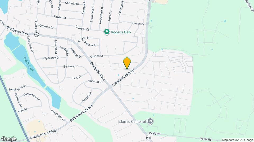 2268 Lismore Dr Mapa y Detalles de la Ubicación