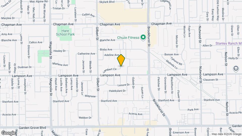 12416 Lambert Cir Mapa y Detalles de la Ubicación