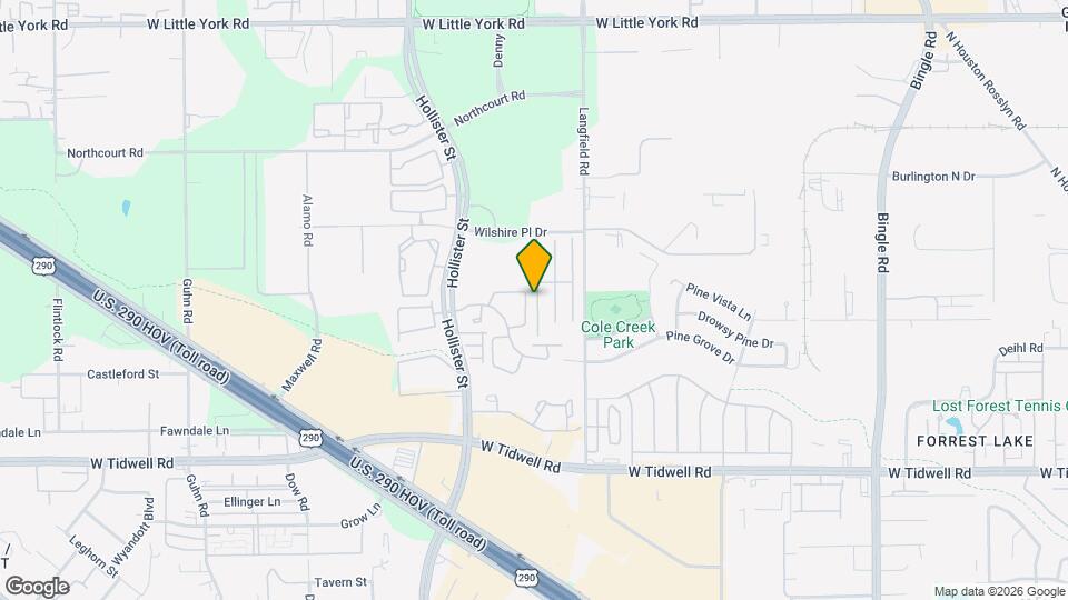 6351 Wilshire Ridge Map and Location Details