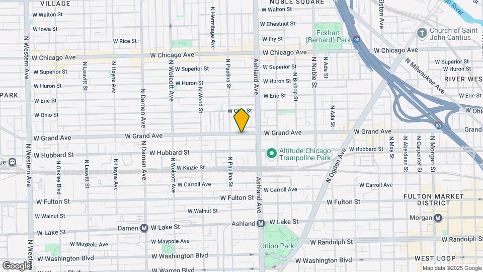 1637 W Grand Ave, Unit 305 Mapa y Detalles de la Ubicación
