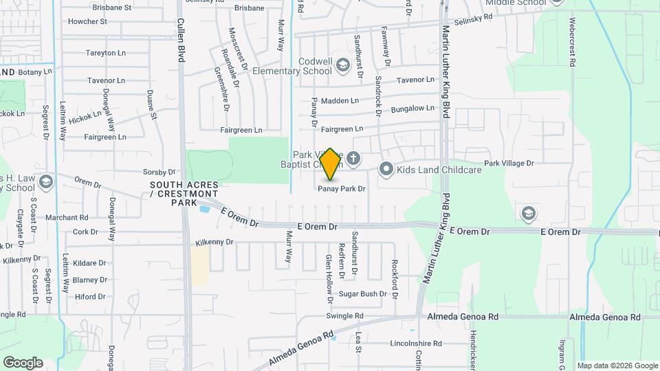 5203 Panay Park Dr Map and Location Details