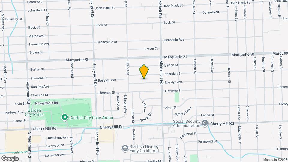 29614 Rosslyn Ave Map and Location Details