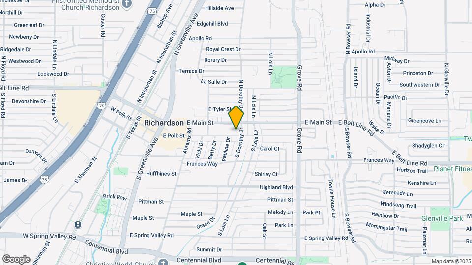 431 E Polk St-Unit -B Map and Location Details