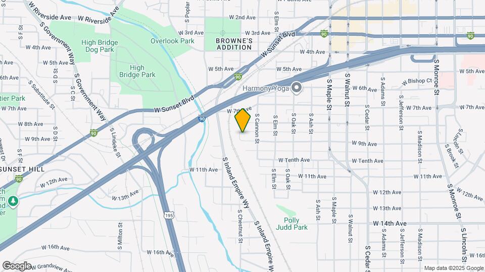 2028 W 9th Ave Map and Location Details