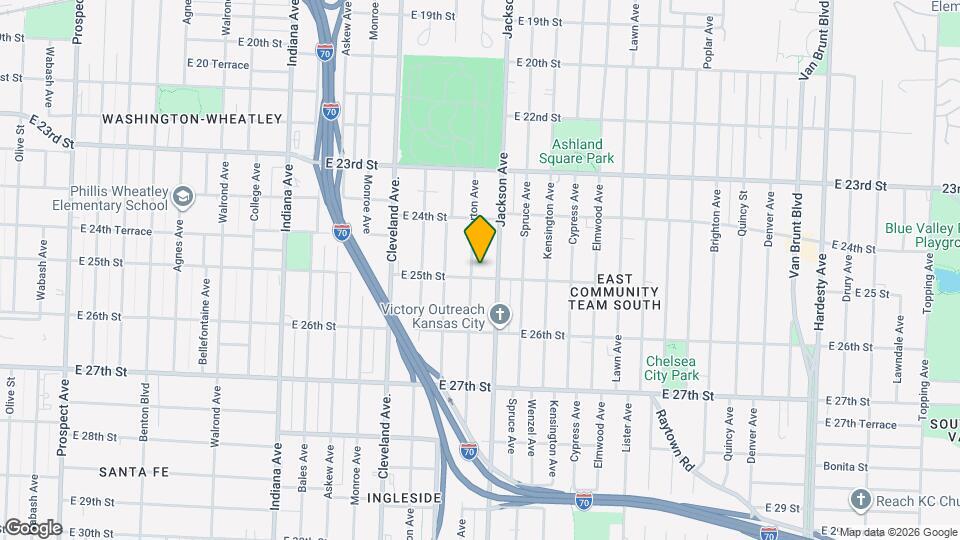 2447 Norton Ave Mapa y Detalles de la Ubicación