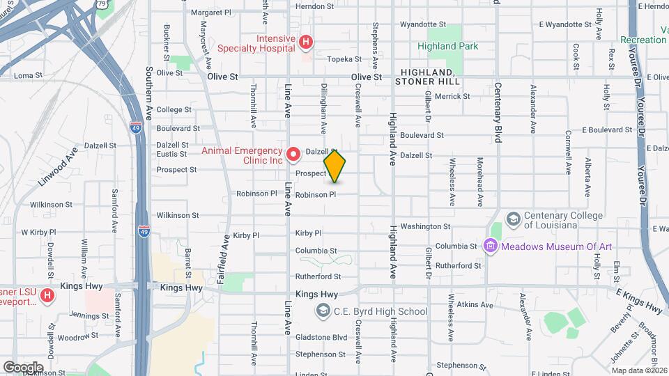 642 Robinson Pl Map and Location Details