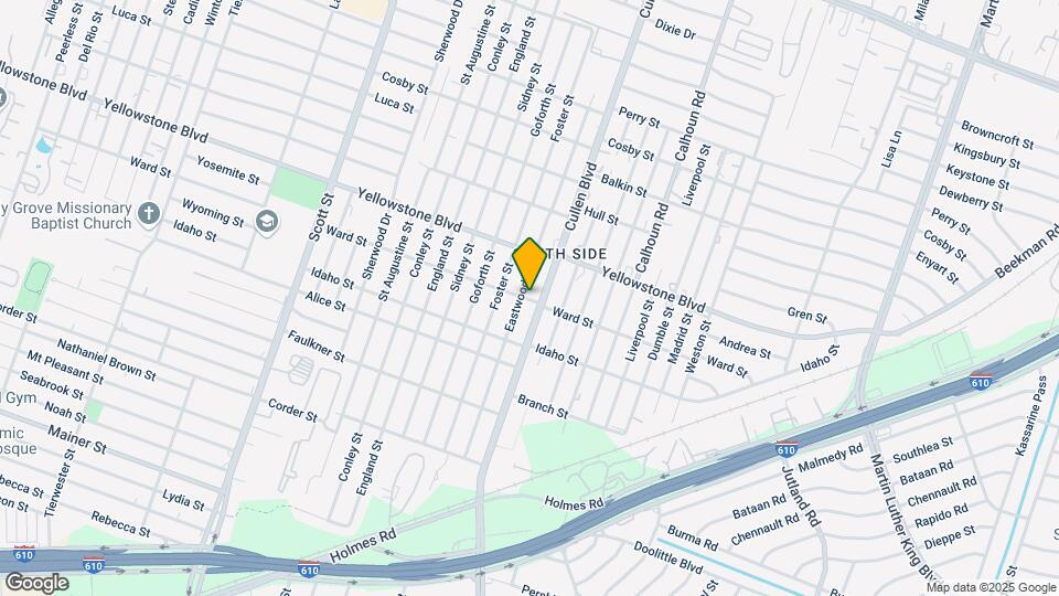 4207 Ward St Mapa y Detalles de la Ubicación