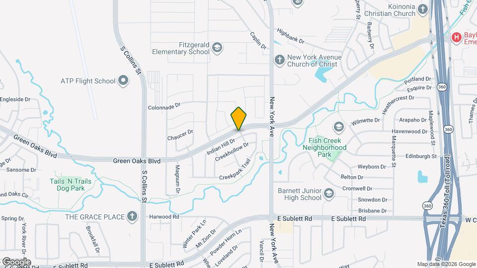 5616 Indian Hill Dr Map and Location Details