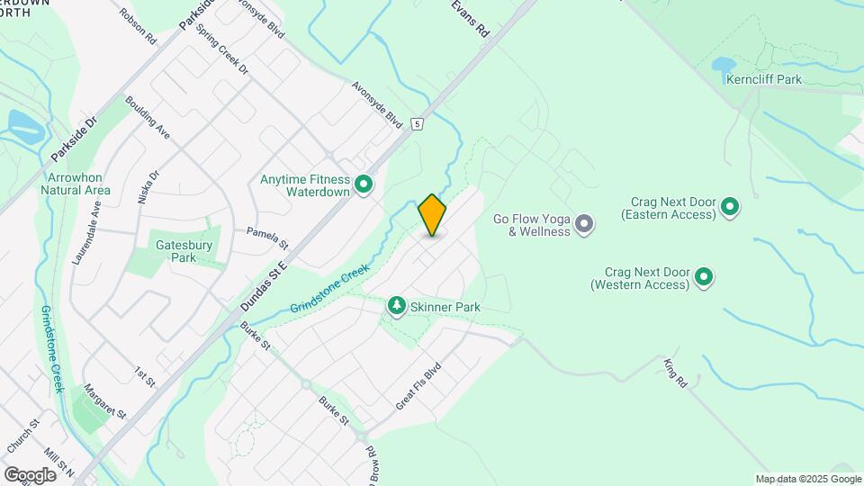 5 Ridgeside Ln Map and Location Details