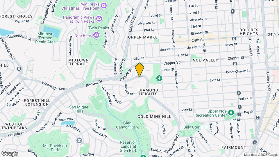 5120 Diamond Heights Blvd Unit C Map and Location Details