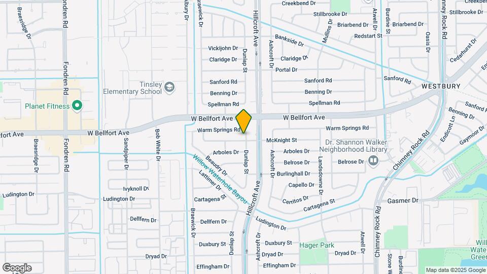 5902 McKnight St Map and Location Details
