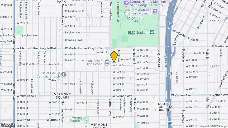 923 W 41st Dr Map and Location Details