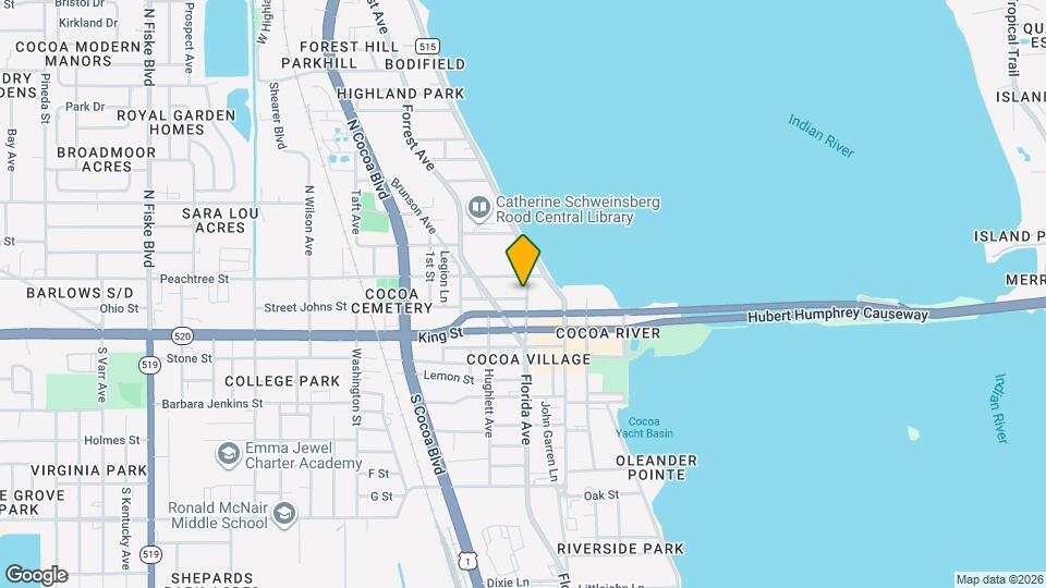 102 Center St Map and Location Details