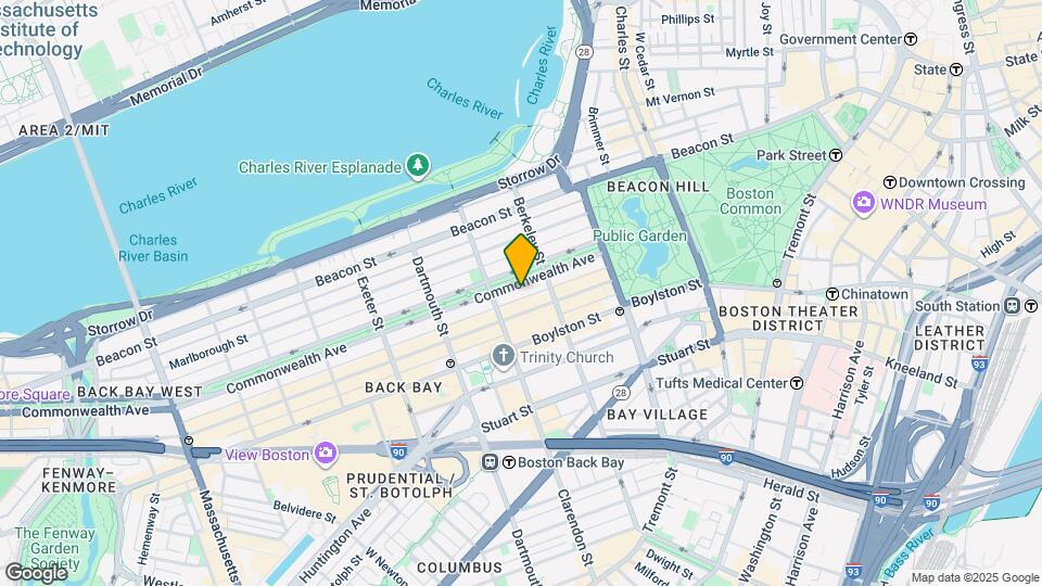 68 Commonwealth Ave, Unit 2 Map and Location Details