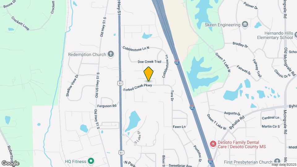 84 Forked Creek Pkwy Map and Location Details