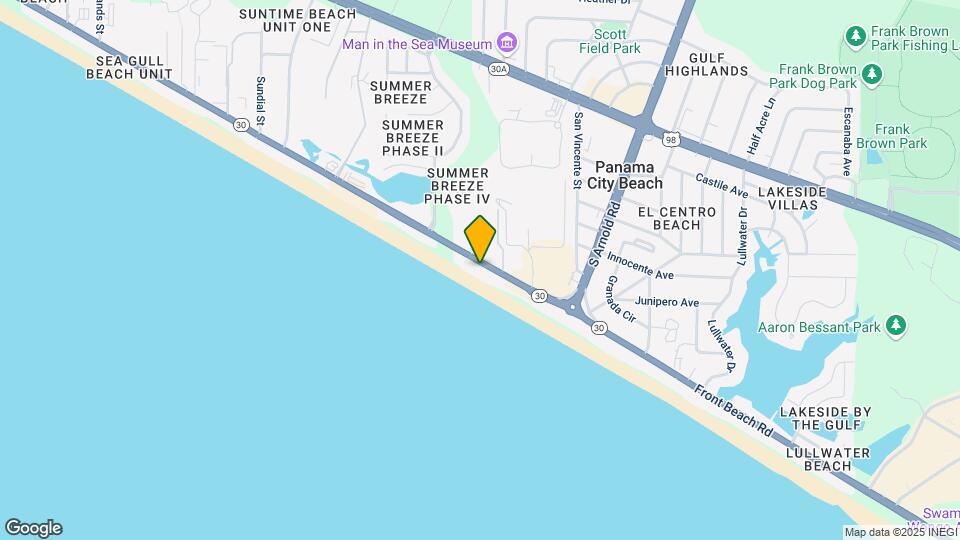 17255 Front Beach Rd Map and Location Details