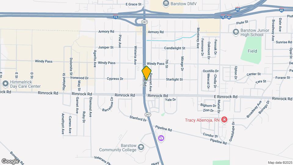 1331 Barstow Rd Map and Location Details