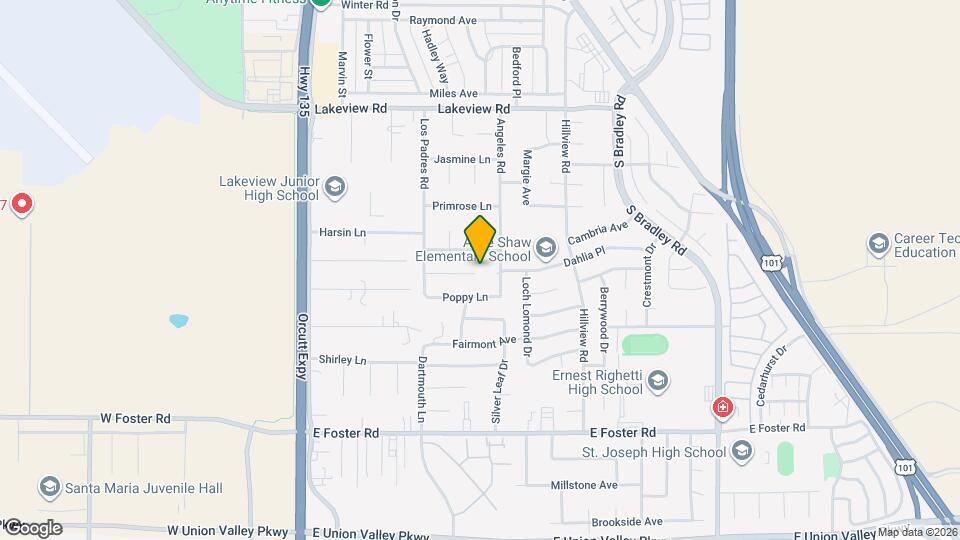 569 Dahlia Pl Map and Location Details