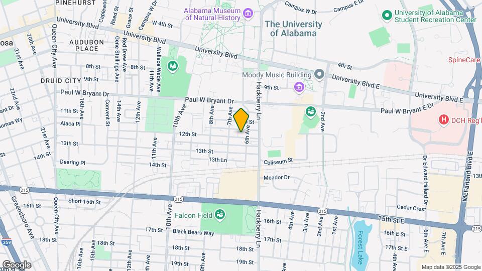 608 12th St Map and Location Details