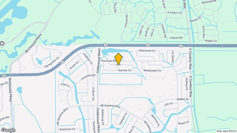 8064 Sunrise Cir Map and Location Details