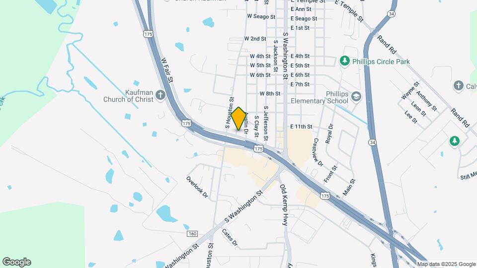 1809 Feagin St Map and Location Details