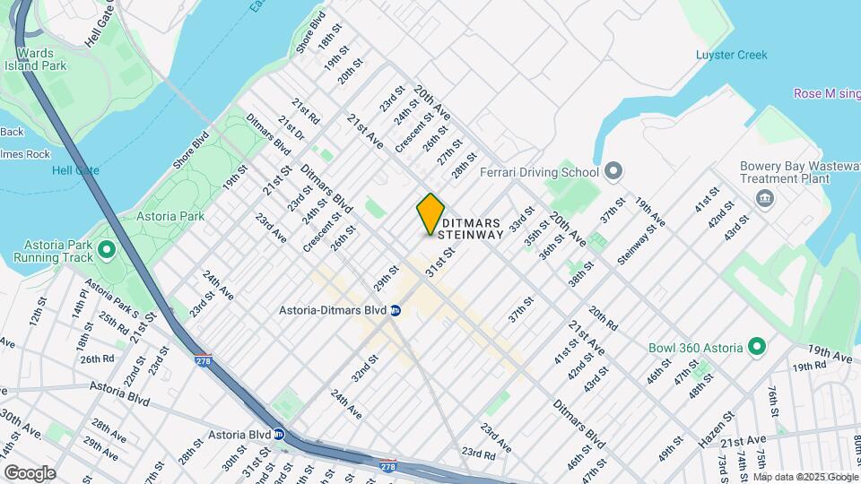 21-43 29th St, Unit 3A Mapa y Detalles de la Ubicación