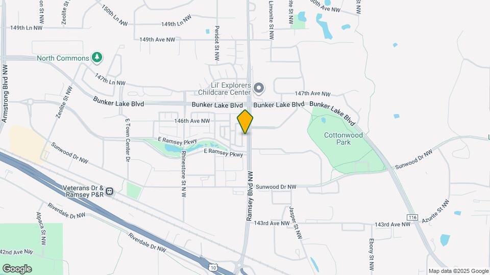 14583 Olivine Ter NW Mapa y Detalles de la Ubicación