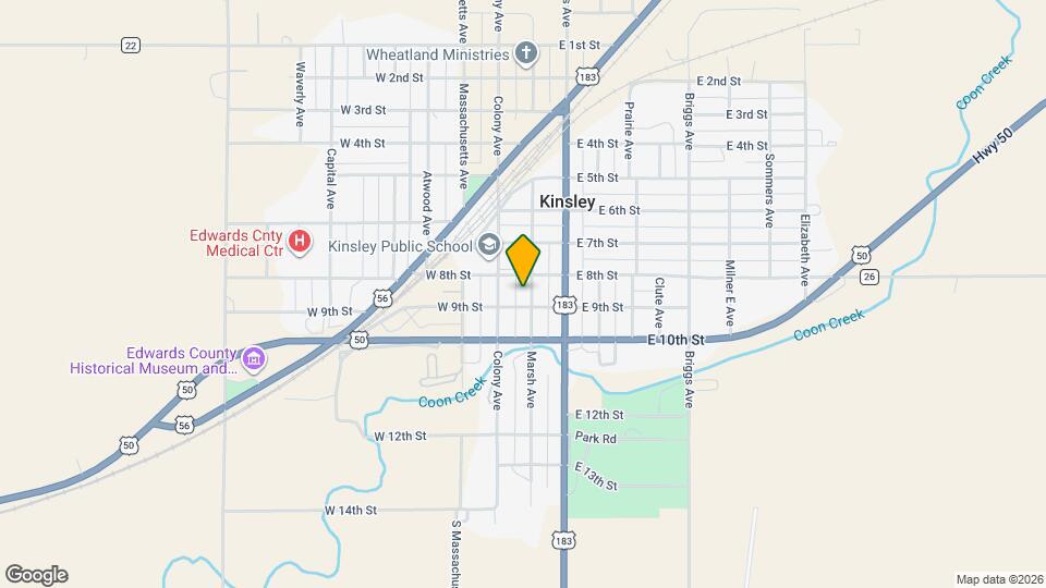 814 Marsh Ave Map and Location Details